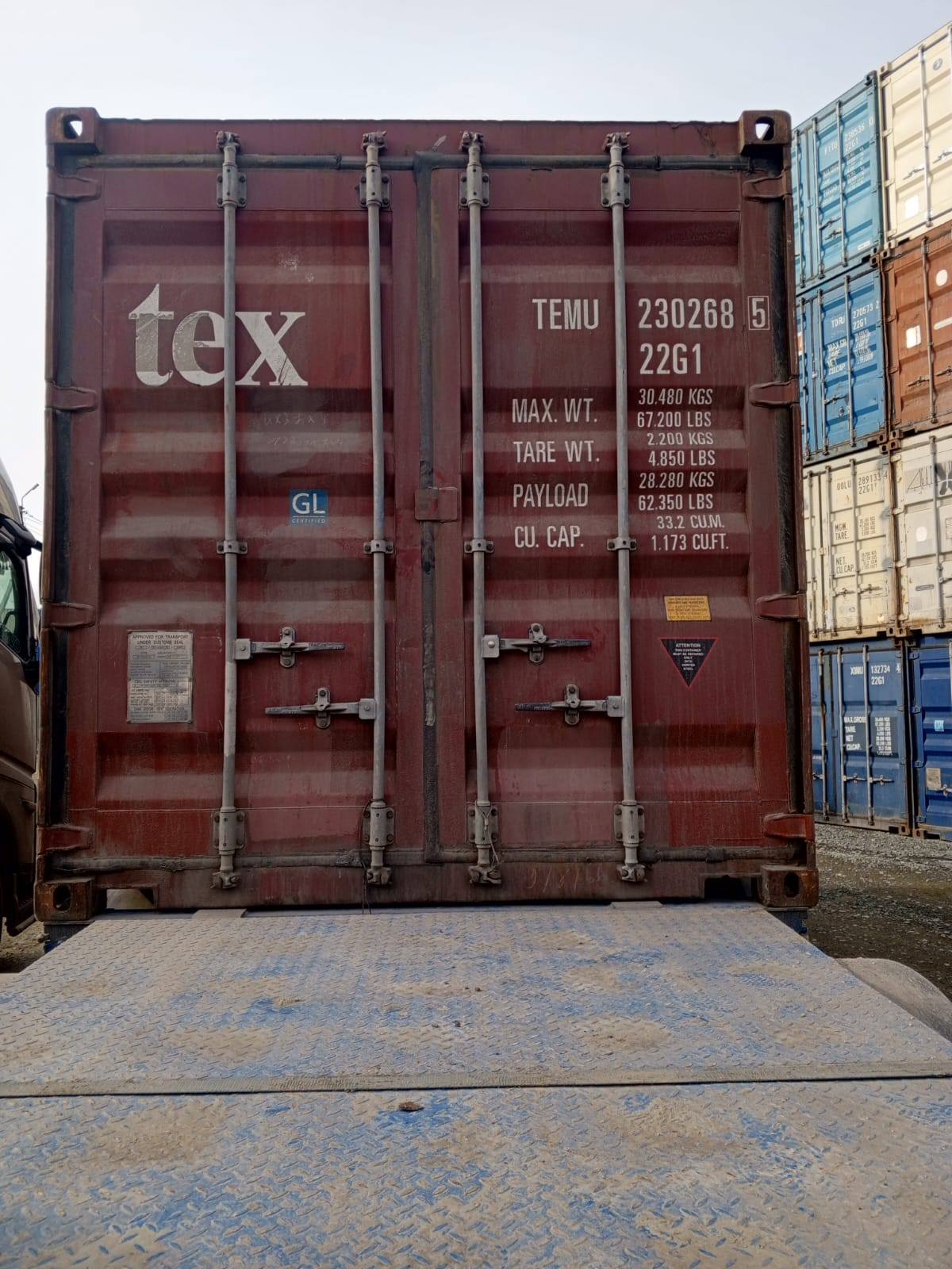 Морской контейнер TEMU2302685